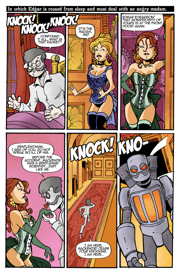 Gentleman Scientists! #1 Page 1