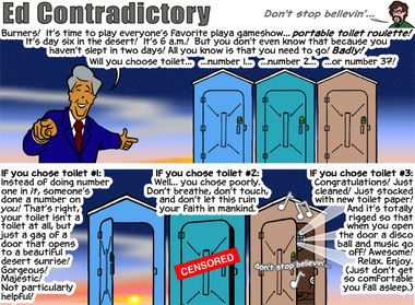 Portable Toilet Roulette