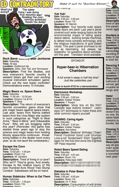 Convention Schedule, Part 2