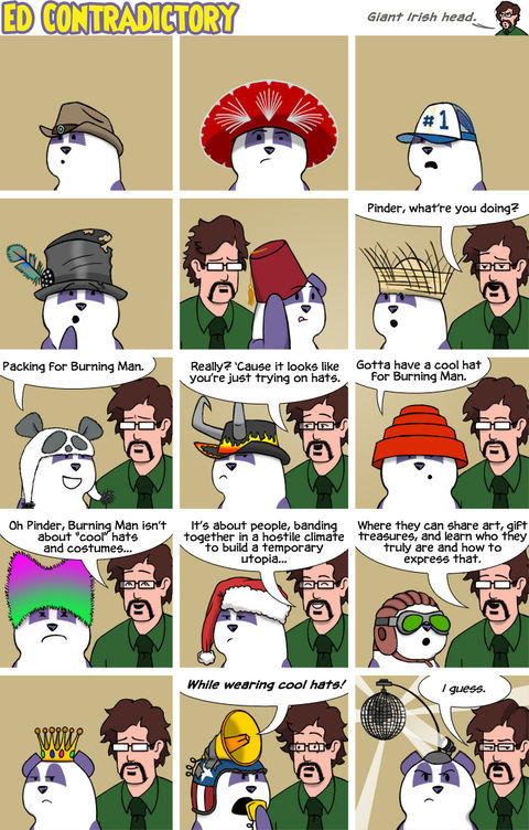 Mirror Ball Hat