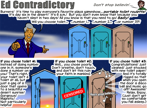 Portable Toilet Roulette